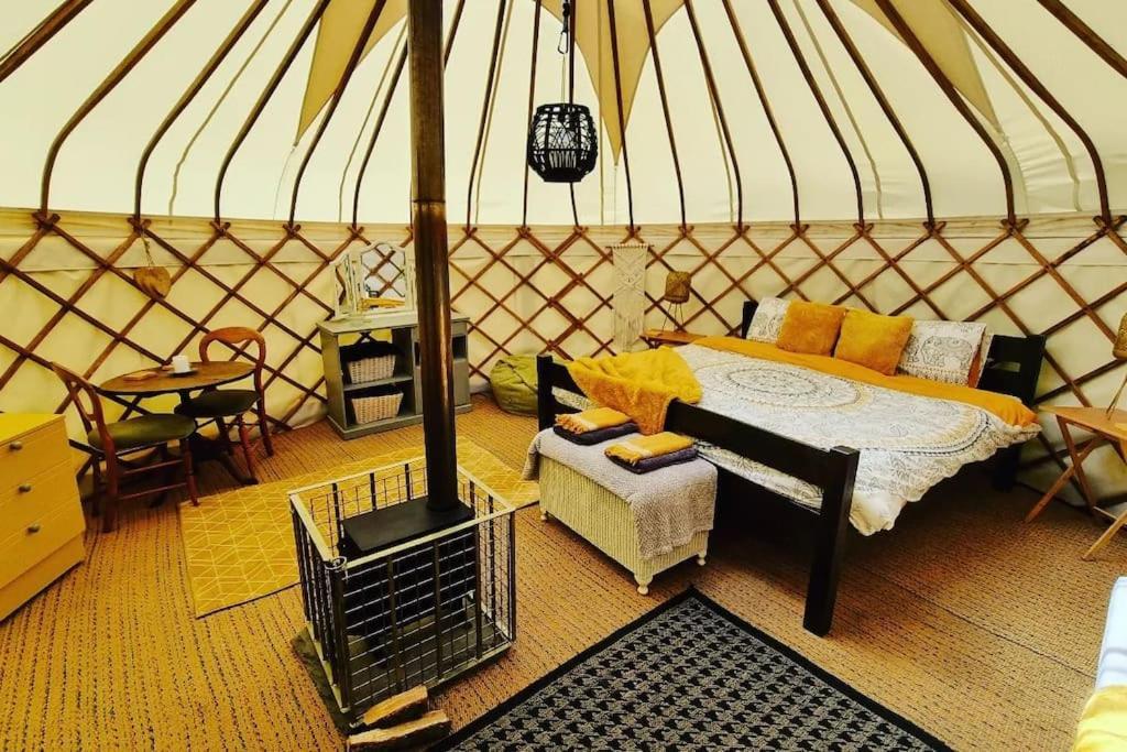 Bronfelen Yurt Hotel Cynghordy Luaran gambar